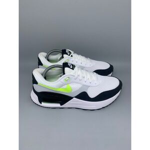 Nike Air Max SYSTM White Black Volt Shoes DM9537-100 Men's Sz 9.5 nwt